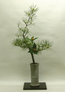 教室のお正月花.jpg